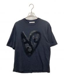 Acne studios（アクネ ストゥディオス）の古着「PRINTED T-SHIRT/プリントTシャツ」｜ブラック