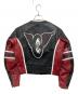 VANSON (バンソン) レーシングレザージャケット ブラック サイズ:38：45000円