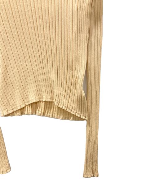 Spick and Span（スピック＆スパン）Spick and Span (スピック＆スパン) シアーポロシャツ ベージュ サイズ:表記無しの古着・服飾アイテム
