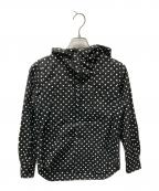 BLACK COMME des GARCONSブラックコムデギャルソン）の古着「ドットフードシャツ」｜ブラック