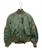 sacaiサカイ）の古着「Nylon Twill Blouson」｜カーキ