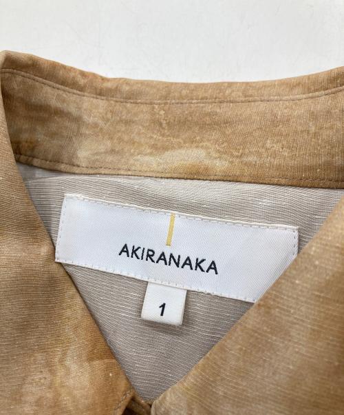 AKIRA NAKA（アキラナカ）AKIRA NAKA (アキラナカ) Marble tiered dress BR ブラウン サイズ:1の古着・服飾アイテム