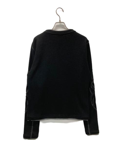 Jaded London（ジェイデッドロンドン）Jaded London (ジェイデッドロンドン) 長袖カットソー ブラック サイズ:Sの古着・服飾アイテム