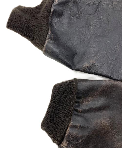 Schott（ショット）Schott (ショット) A-2ボアライナー付レザージャケット ブラウン サイズ:40の古着・服飾アイテム