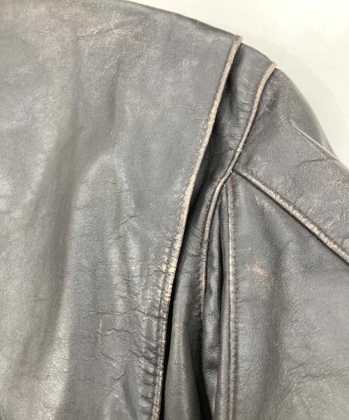 Schott（ショット）Schott (ショット) A-2ボアライナー付レザージャケット ブラウン サイズ:40の古着・服飾アイテム