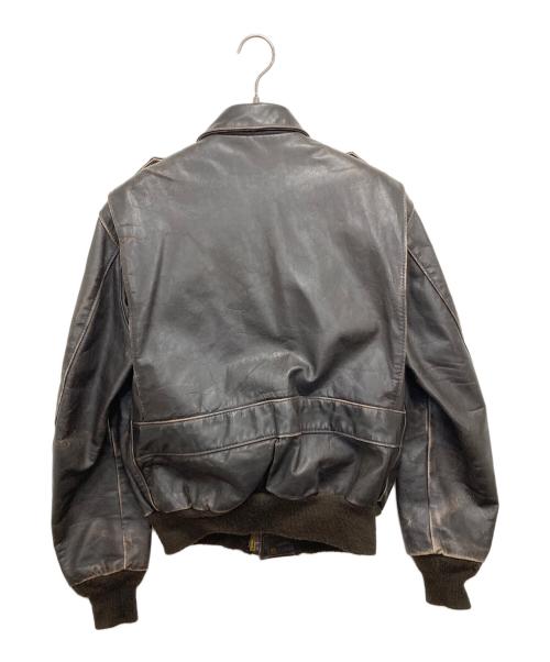 Schott（ショット）Schott (ショット) A-2ボアライナー付レザージャケット ブラウン サイズ:40の古着・服飾アイテム