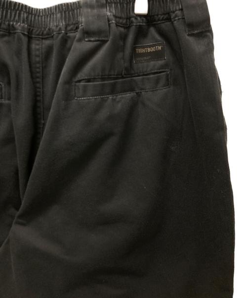 TIGHTBOOTH PRODUCTION（タイトブースプロダクション）TIGHTBOOTH PRODUCTION (タイトブースプロダクション) HERRINGBONE BALLOON PANTS ブラック サイズ:XLの古着・服飾アイテム