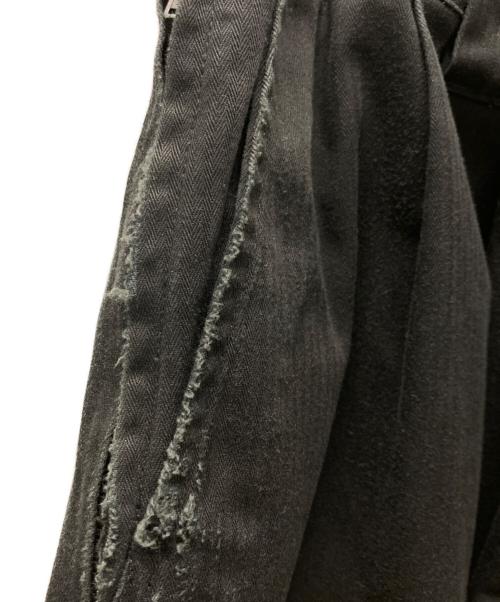 TIGHTBOOTH PRODUCTION（タイトブースプロダクション）TIGHTBOOTH PRODUCTION (タイトブースプロダクション) HERRINGBONE BALLOON PANTS ブラック サイズ:XLの古着・服飾アイテム