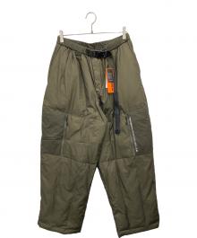 TIGHTBOOTH PRODUCTION（タイトブースプロダクション）の古着「SIX PACK DOWN PANTS」｜オリーブ