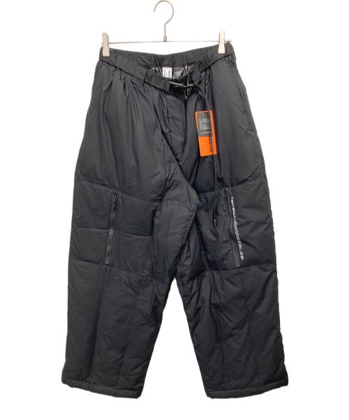 TIGHTBOOTH PRODUCTION（タイトブースプロダクション）TIGHTBOOTH PRODUCTION (タイトブースプロダクション) SIX PACK DOWN PANTS ブラック サイズ:L 未使用品の古着・服飾アイテム
