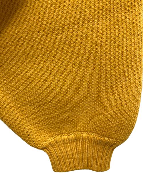 TIGHTBOOTH PRODUCTION（タイトブースプロダクション）TIGHTBOOTH PRODUCTION (タイトブースプロダクション) ACID LOGO KNIT SWEATER マスタード サイズ:L 未使用品の古着・服飾アイテム