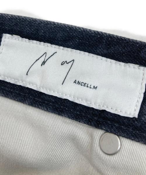 ANCELLM（アンセルム）ANCELLM (アンセルム) AGING WIDE SP DENIMU PANTS ブラック サイズ:2の古着・服飾アイテム