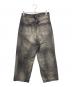 ANCELLM (アンセルム) AGING WIDE SP DENIMU PANTS ブラック サイズ:2：28000円