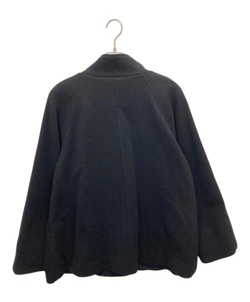 MAYSON GREY（メイソングレイ）MAYSON GREY (メイソングレイ) スタンドカラーショートコート ブラック サイズ:2の古着・服飾アイテム