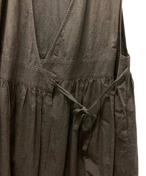 KAGURE（カグレ）KAGURE (カグレ) ギャザーラップワンピース グレー サイズ:Fの古着・服飾アイテム