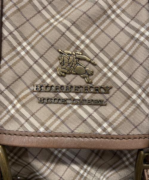 BURBERRY BLUE LABEL（バーバリーロンドンブルーレーベル）BURBERRY BLUE LABEL (バーバリーロンドンブルーレーベル) ノバチェック2WAYショルダーバッグ ベージュの古着・服飾アイテム