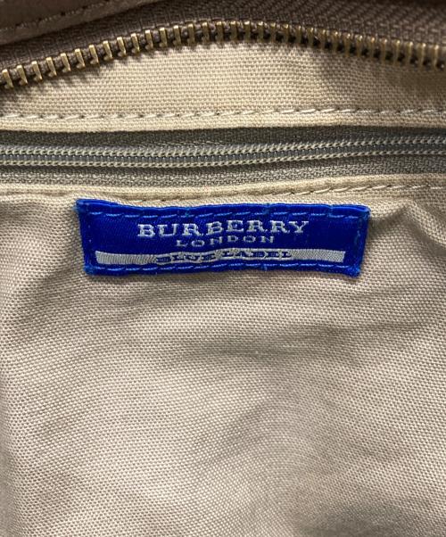 BURBERRY BLUE LABEL（バーバリーロンドンブルーレーベル）BURBERRY BLUE LABEL (バーバリーロンドンブルーレーベル) ノバチェック2WAYショルダーバッグ ベージュの古着・服飾アイテム