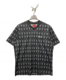 SUPREME（シュプリーム）の古着「Grid Soccer Jersey」｜グレー