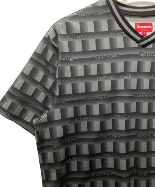 SUPREME（シュプリーム）SUPREME (シュプリーム) Grid Soccer Jersey グレー サイズ:Sの古着・服飾アイテム
