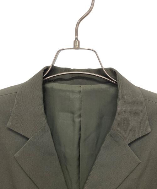 Y's（ワイズ）Y's (ワイズ) 3Bテーラードジャケット グリーン サイズ:表記無しの古着・服飾アイテム