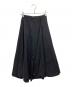 Y's（ワイズ）の古着「ウールギャバロングスカート」｜ブラック