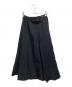 Y's (ワイズ) ウールギャバロングスカート ブラック サイズ:記載なし：10000円