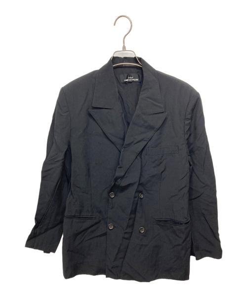 tricot COMME des GARCONS（トリココムデギャルソン）tricot COMME des GARCONS (トリココムデギャルソン) 80’sウールダブルジャケット ブラック サイズ:ＦＲＥＥの古着・服飾アイテム