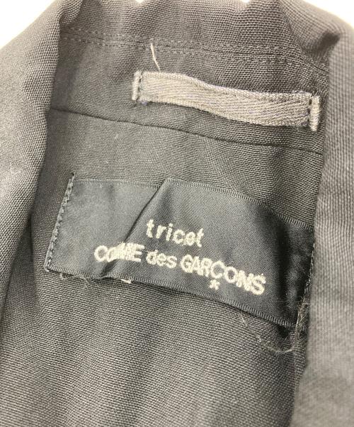 tricot COMME des GARCONS（トリココムデギャルソン）tricot COMME des GARCONS (トリココムデギャルソン) 80’sウールダブルジャケット ブラック サイズ:ＦＲＥＥの古着・服飾アイテム