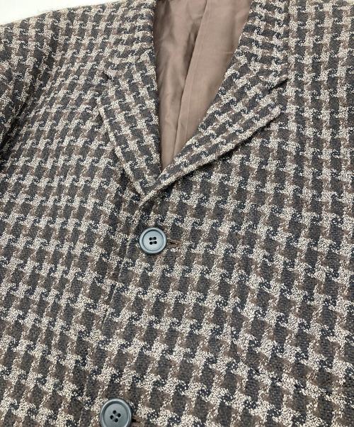 Y's（ワイズ）Y's (ワイズ) 3Bテーラードジャケット ブラウン サイズ:記載なしの古着・服飾アイテム