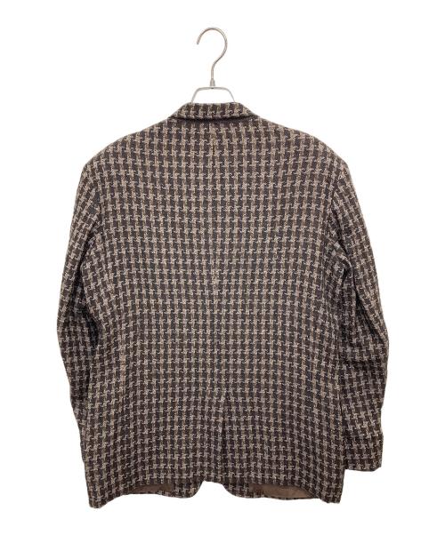 Y's（ワイズ）Y's (ワイズ) 3Bテーラードジャケット ブラウン サイズ:記載なしの古着・服飾アイテム