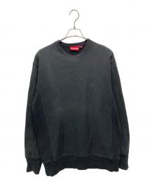 SUPREME（シュプリーム）の古着「王冠ロゴリバースウィーブ型スウェット」｜ブラック