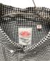 中古・古着 DANTON (ダントン) DOT BUTTON B.D. SHIRT SHORT SLEEVE ホワイト×ブラック サイズ:40：8000円