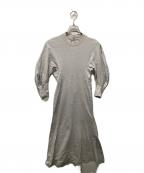 Mame Kurogouchiマメクロゴウチ）の古着「Cotton Jersey Flared Dress」｜グレー