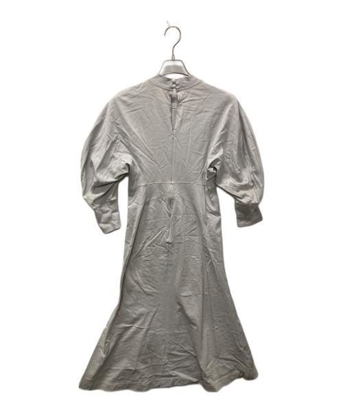 Mame Kurogouchi（マメクロゴウチ）mame kurogouchi (マメクロゴウチ) Cotton Jersey Flared Dress グレー サイズ:1の古着・服飾アイテム
