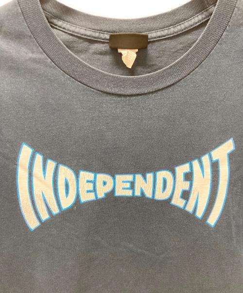 INDEPENDENT（インディペンデント）INDEPENDENT (インディペンデント) 90‘sプリントTシャツ ネイビー サイズ:XLの古着・服飾アイテム