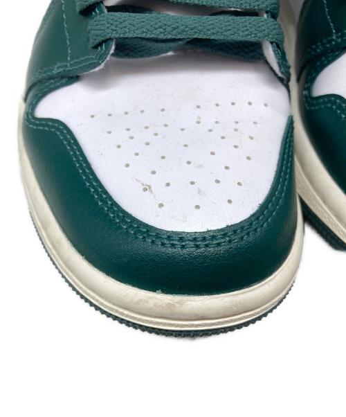 NIKE（ナイキ）NIKE (ナイキ) W AIR JORDAN 1 MID ホワイト サイズ:22.5の古着・服飾アイテム