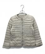 自由区ジユウク）の古着「洗えるリバーシブルライトダウン ジャケット」｜アイボリー