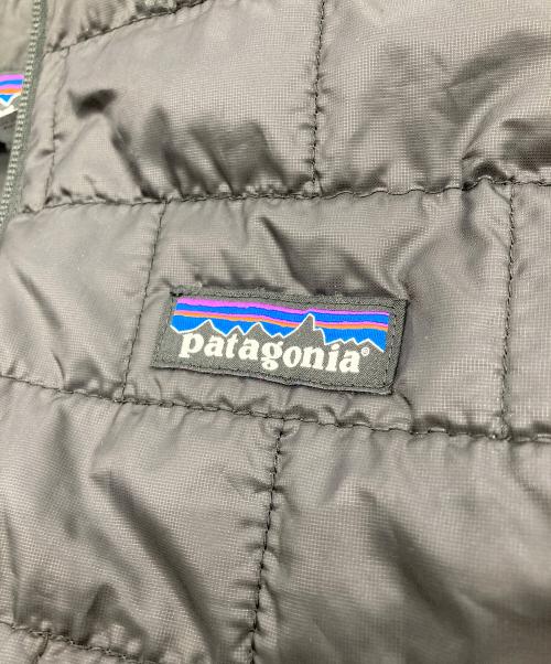 Patagonia（パタゴニア）Patagonia (パタゴニア) ナノパフベスト ブラック サイズ:Mの古着・服飾アイテム