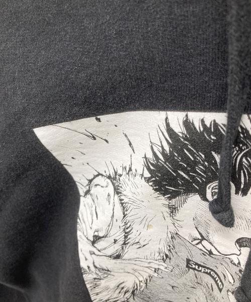 SUPREME（シュプリーム）Supreme (シュプリーム) AKIRA (アキラ) Akira Arm Hooded Sweatshirt/プルオーバーパーカー ブラック サイズ:Mの古着・服飾アイテム