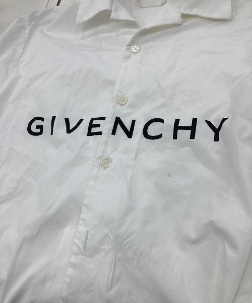 GIVENCHY（ジバンシィ）GIVENCHY (ジバンシィ) BOXY FIT/コットン ボウリングシャツ ホワイト サイズ:S(37)の古着・服飾アイテム