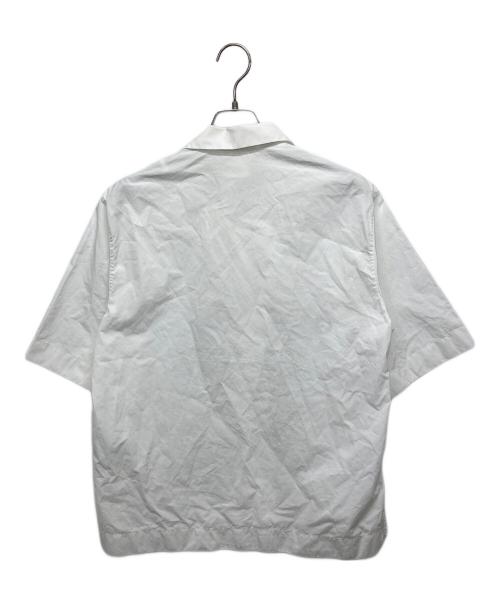 GIVENCHY（ジバンシィ）GIVENCHY (ジバンシィ) BOXY FIT/コットン ボウリングシャツ ホワイト サイズ:S(37)の古着・服飾アイテム