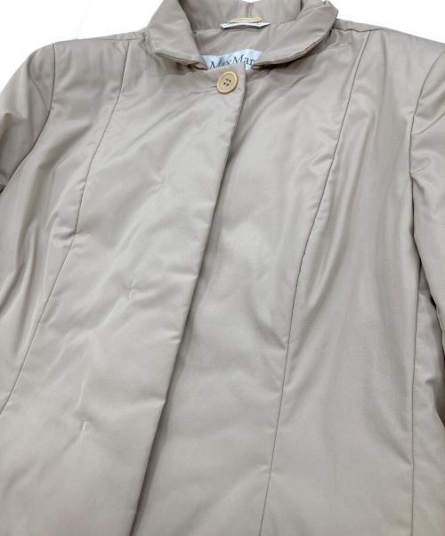 MaxMara（マックスマーラ）MaxMara (マックスマーラ) 比翼中綿ジャケット ベージュ サイズ:38の古着・服飾アイテム