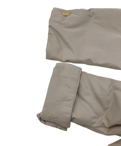 MaxMara（マックスマーラ）MaxMara (マックスマーラ) 比翼中綿ジャケット ベージュ サイズ:38の古着・服飾アイテム