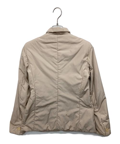 MaxMara（マックスマーラ）MaxMara (マックスマーラ) 比翼中綿ジャケット ベージュ サイズ:38の古着・服飾アイテム