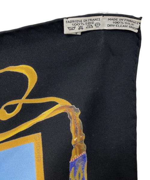 HERMES（エルメス）HERMES (エルメス) The Pony Express/カレ90 ブラックの古着・服飾アイテム