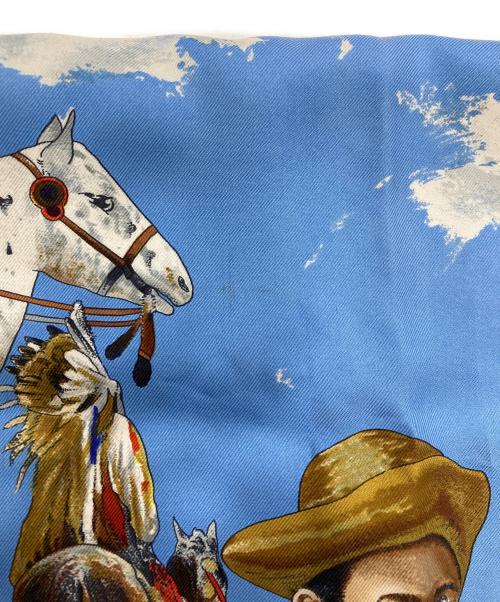 HERMES（エルメス）HERMES (エルメス) The Pony Express/カレ90 ブラックの古着・服飾アイテム