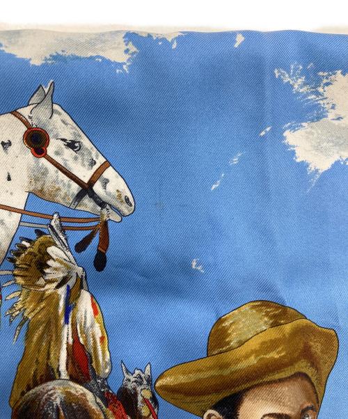 HERMES（エルメス）HERMES (エルメス) The Pony Express/カレ90 ブラックの古着・服飾アイテム