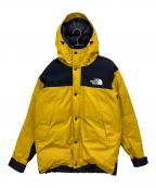 THE NORTH FACEザ ノース フェイス）の古着「マウンテンダウンジャケット」｜イエロー