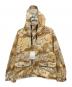 ANCELLM（アンセルム）の古着「CAMO ZIPUP HOODIE」｜ブラウン