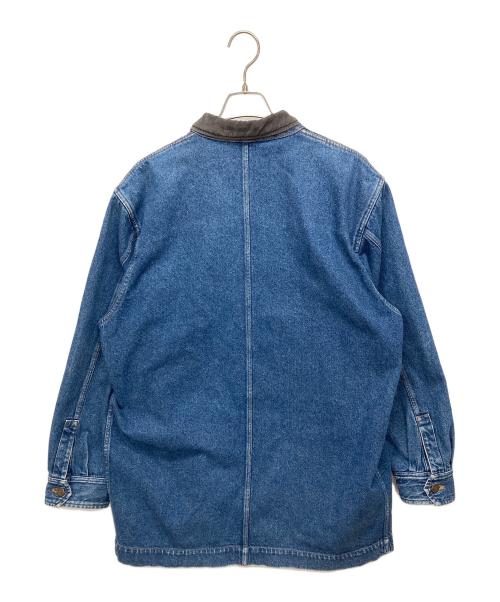 COMME des GARCONS HOMME（コムデギャルソン オム）COMME des GARCONS HOMME (コムデギャルソン オム) 90’s襟切替デニムジャケット/デニムカバーオール インディゴ サイズ:ＦＲＥＥの古着・服飾アイテム